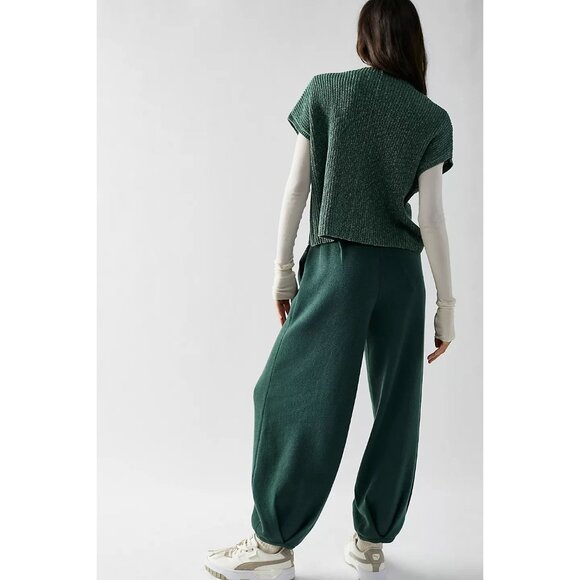 New Free People Freya Sweater Set - Emerald Spell Combo - XL - Picture 8 of 12